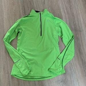 Nike Bright Green Long Sleeve Top